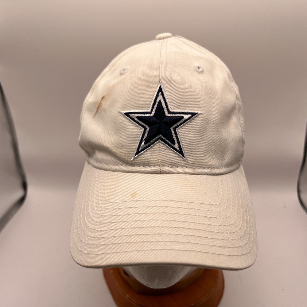 Reebok Dallas Cowboys NFL Adjustable Hat Cream Star Logo Dad Cap
